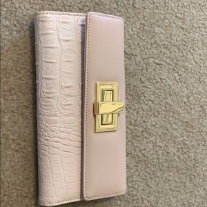 bebe pink wallet